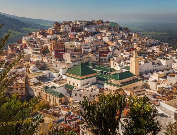 ariel-view-Moroccan-city