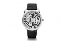 Hermès Recreates its Famous Silk Scarf Pattern on a New Limited Edition Arceau Timepiece