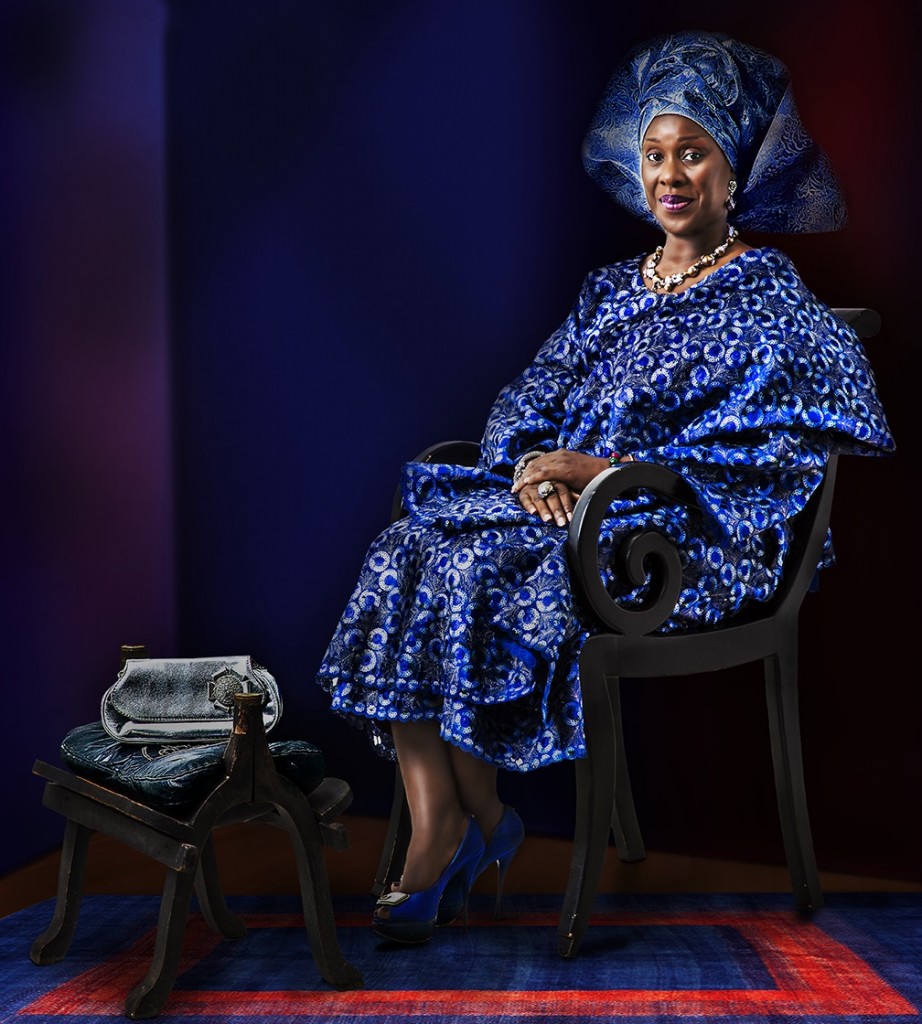 Portrait of Joke Silva by Ike Ude