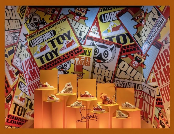 LoubiFamily-Saks-Avenue-SuperLoubi-Sneaker-Window-Installation