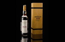 At $1.9 million, this 1926 Macallan is the Most Expensive Bottle of Wine or Spirit Ever Auctioned