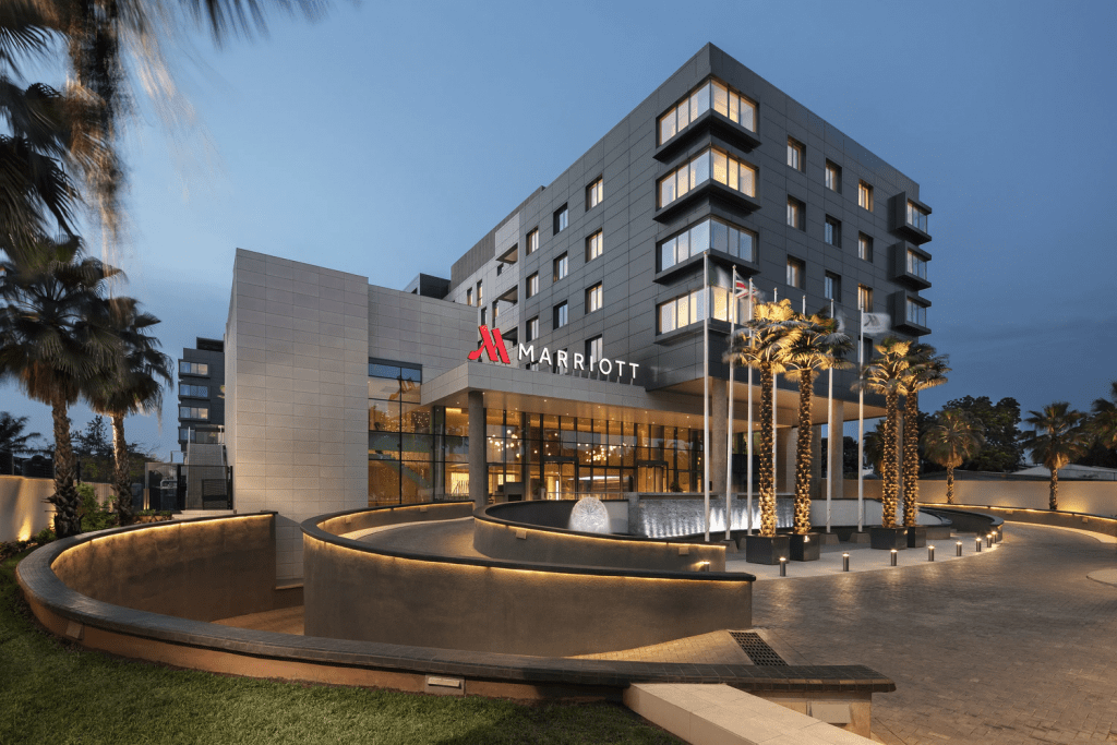 Exterior of the Lagos Marriott Hotel Ikeja