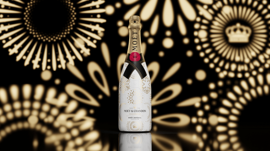 Moët & Chandon spark of light bottle